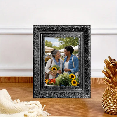 Cadre photo noir 1PC 5 "x 7" avec affichage horizontal ou vertical