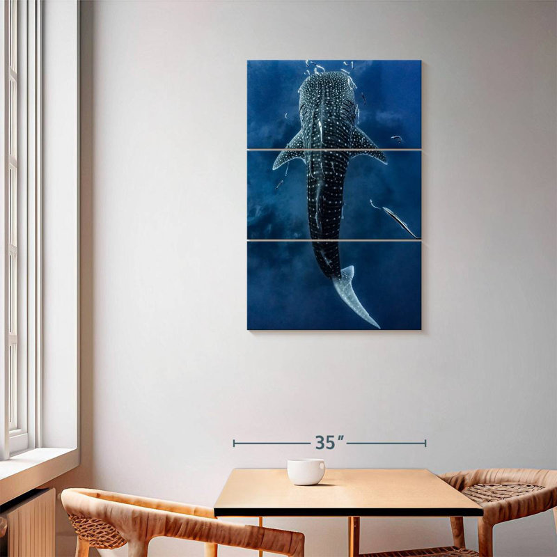 Brampt Spotted Whale Shark, 57" H x 36" W