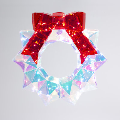 Couronne suspendue holographique à éclairage électrique USB 21,8 po D Estate Estate