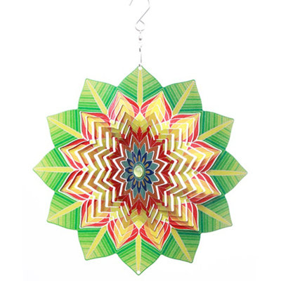 10in Leaf Illusion Spinner