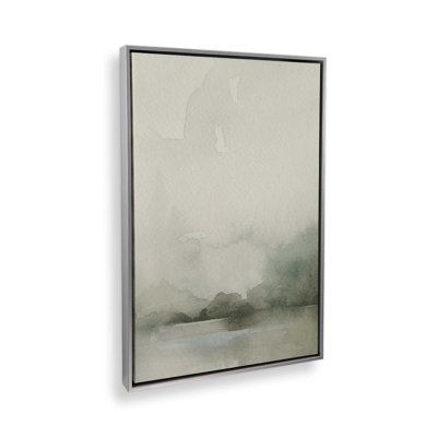 Muted Green Tranquility II Canvas Print