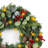 24 " Pre-Lit Handmade Mixed Greenery Wreath