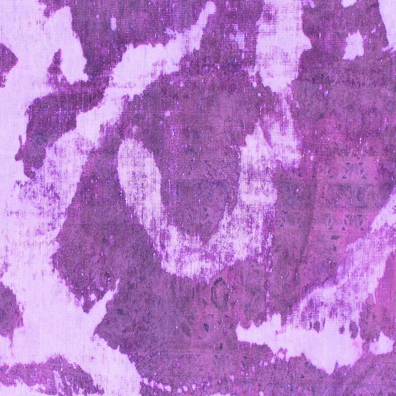 Tapis mauve Deery, Carré 8 pi x 8 pi