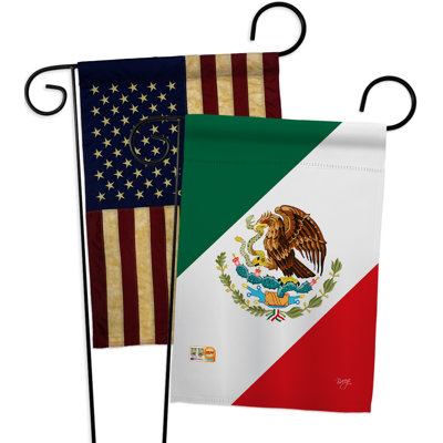 Double Sided Polyester Independence Day Flag Set