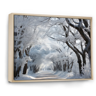 Winter Frosty Forest I, reproduction d'art sur toile
