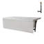 Streamline 66 in. x 32 in. Acrylic Right-Hand Drain Alcove Bathtub With External Drain-101699246