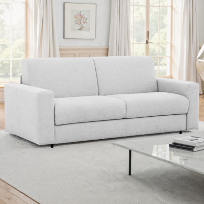 Stearns & Foster Giotto 78 in. Full Pull-Out Sleeper Sofa with 5 in. Memory Foam Mattress by Stearns & Foster