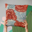 Coussin décoratif en Damas moelleux-523632462