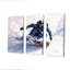 Ensemble de décorations murales blanches Snowboard-107190683-107190685