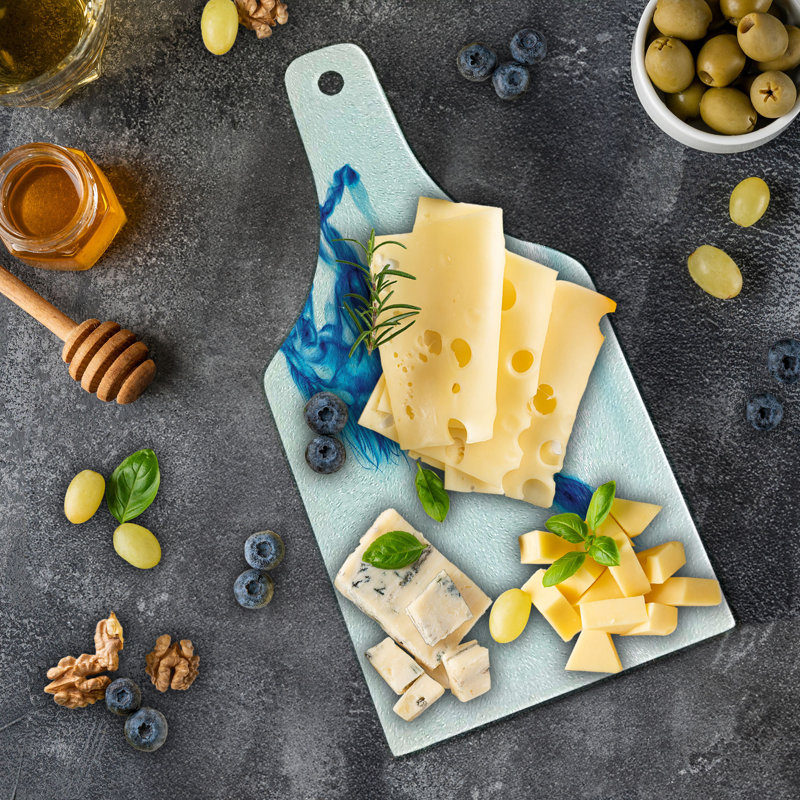 Planche à découper en verre trempé Ambesonne