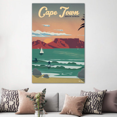 Cape Town - Wrapped Canvas Print