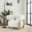 Fauteuil d'appoint rembourré Boucle-764155026
