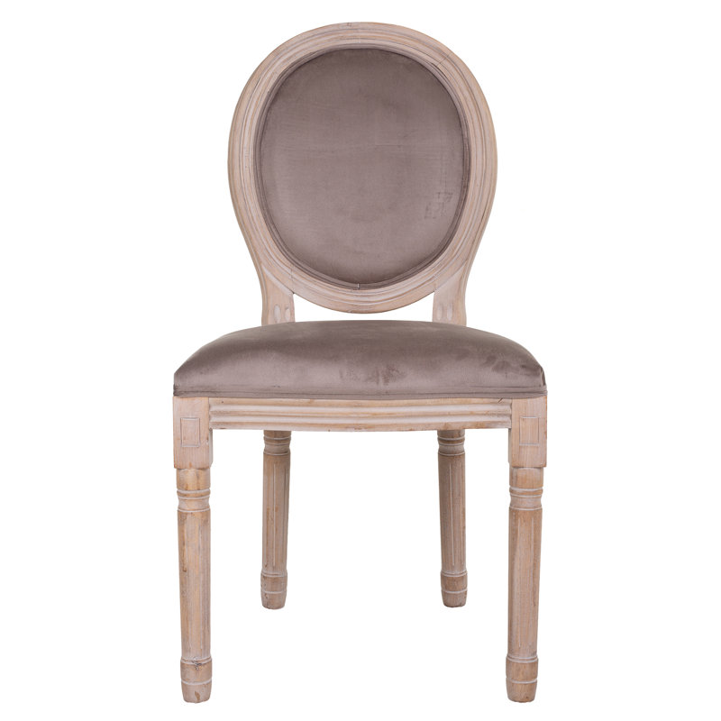 Marbleton Velvet Armchair, Grey