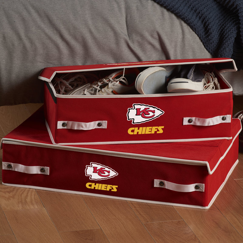Franklin Sports Mesh Decorative Bin, Tampa Bay Buccaneers, 6.5 H x 18 W x 26 D