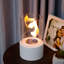 Brigitzer Bio-Ethanol Outdoor Tabletop Fireplace with Flame Guard-979711087