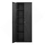 Buffet en métal, armoire de rangement, armoire de cuisine avec tablettes réglables pour la cuisine-78907276