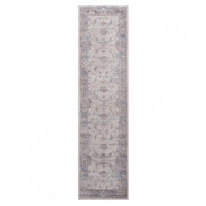 Tapis beige / traditionnel, Runner 2'2" x 8'