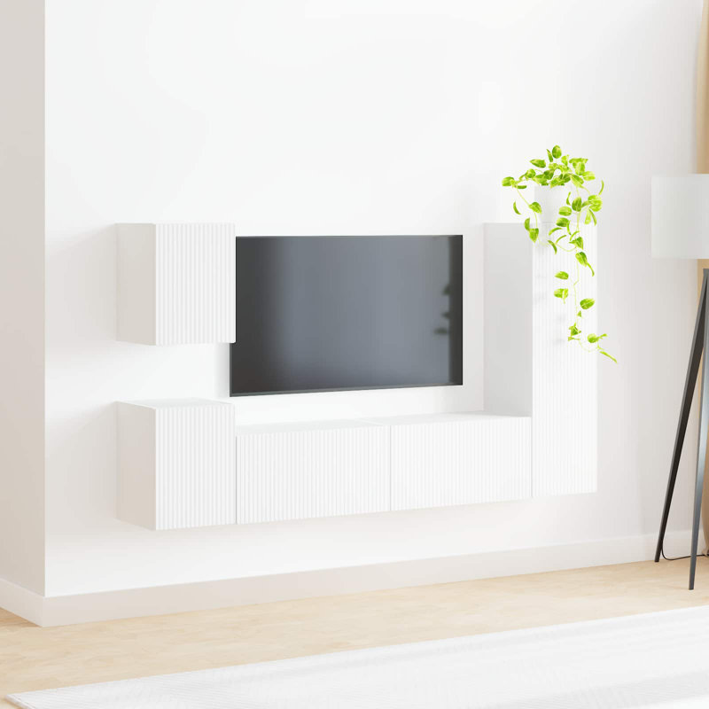 TV Stand for TVs up to 77", White