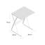 Nil Metal Base Writing Desk