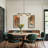 5-Light Dimmable Modern Shaded Chandelier