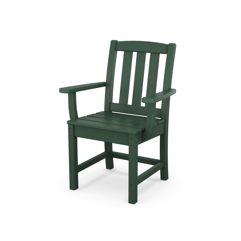 Chaise avec accoudoirs de salle à manger Cape Cod, Forêt tropicale