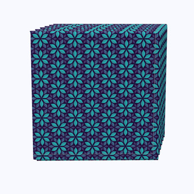100% Cotton Geometric Square Napkin