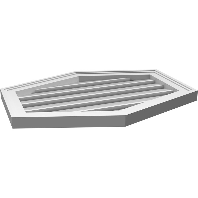 Pente verticale verticale en uréthane 4 pi, H 20 po x l 26 po x P 1,5 po