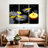 " Zen Dewy Candle " 3 Piece Art Print-1851166215