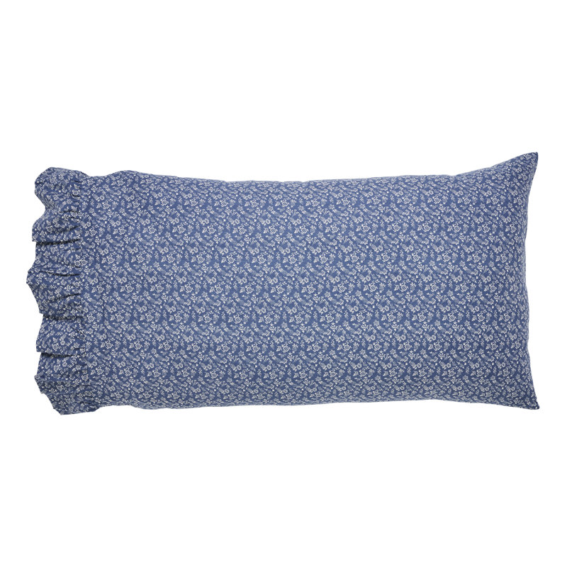 100% Cotton Floral - Set of 2, King