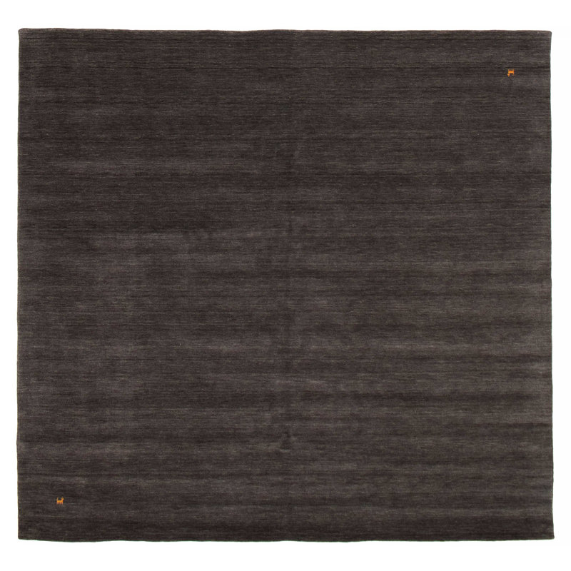Tapis gris Kashkuli Gabbeh 8 pi 3 po x 8 pi 0 po