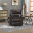 Leather Heated Massage Chair-1978992503