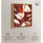 Art abstrait sur toile Maroon Floral Dreams-104344384-104344398