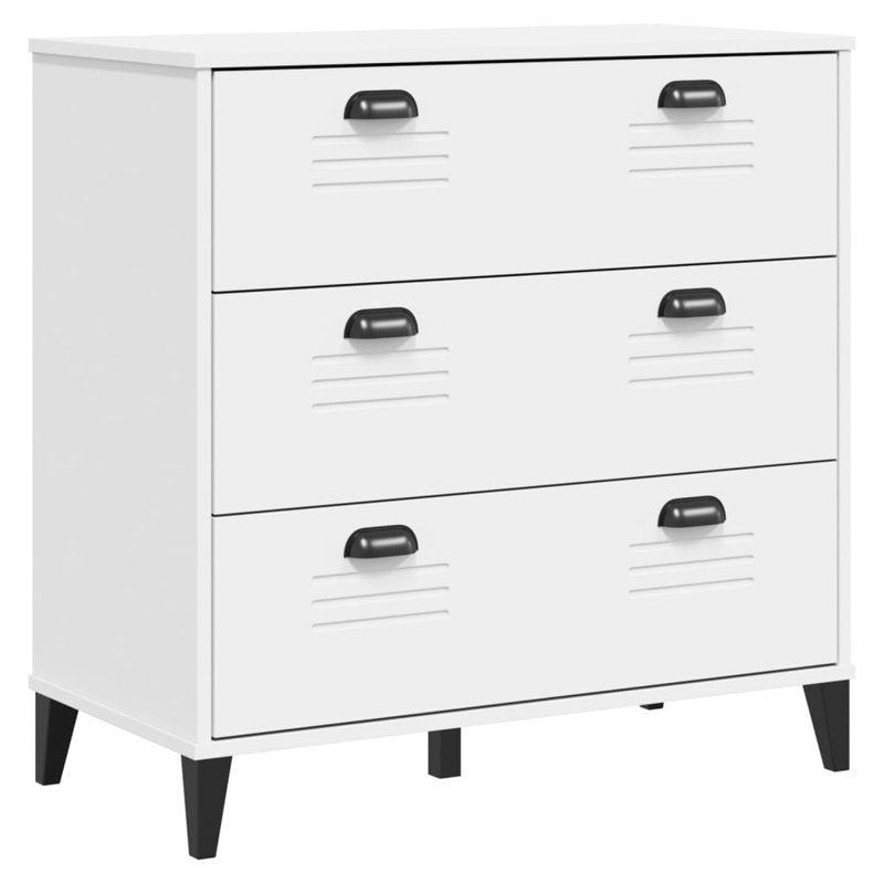 Arshi 80cm W Chest of Drawers, White
