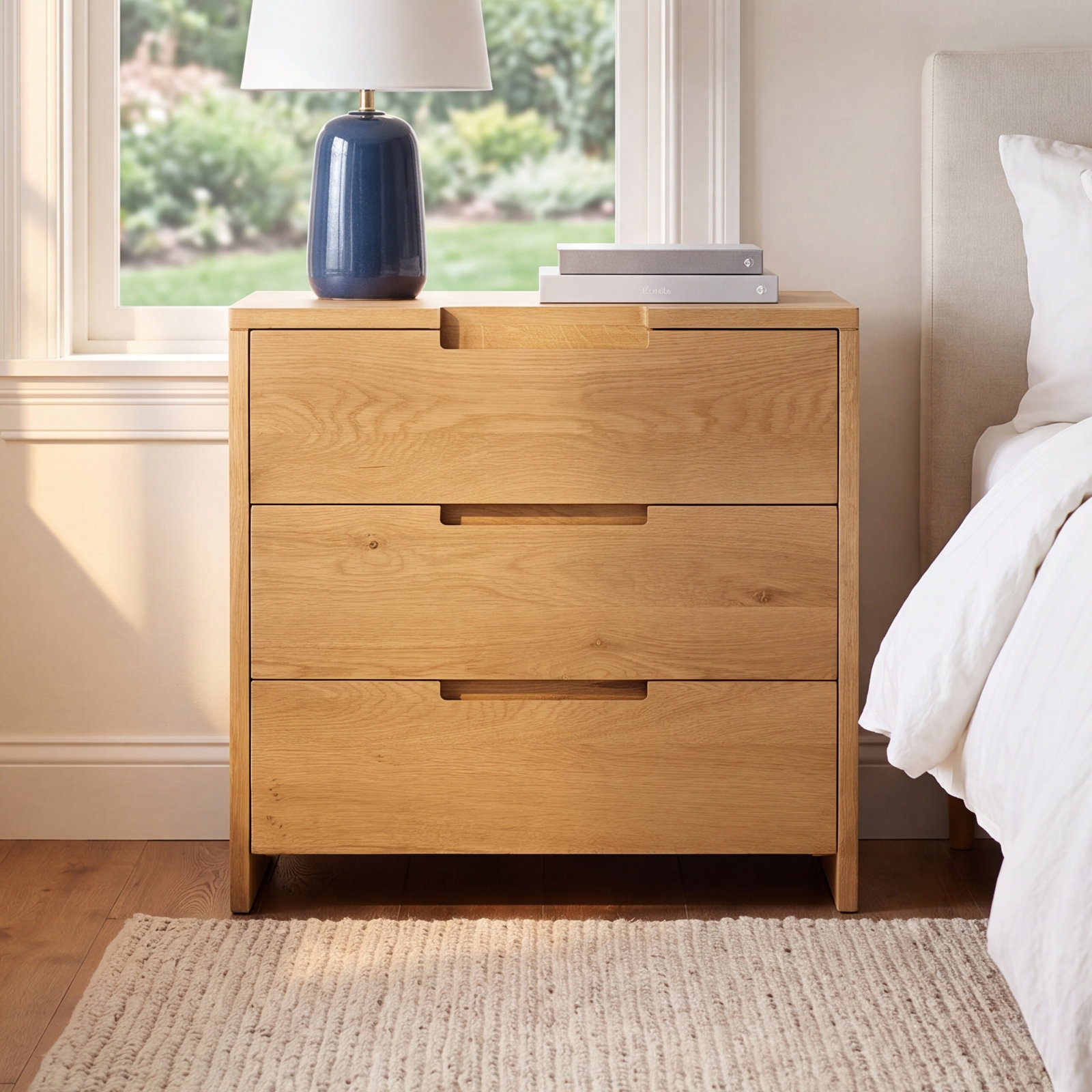 Rosita Oak Nightstand