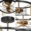 Plafonnier semi-encastré cage 2 lumières 11,8 po Chrisse