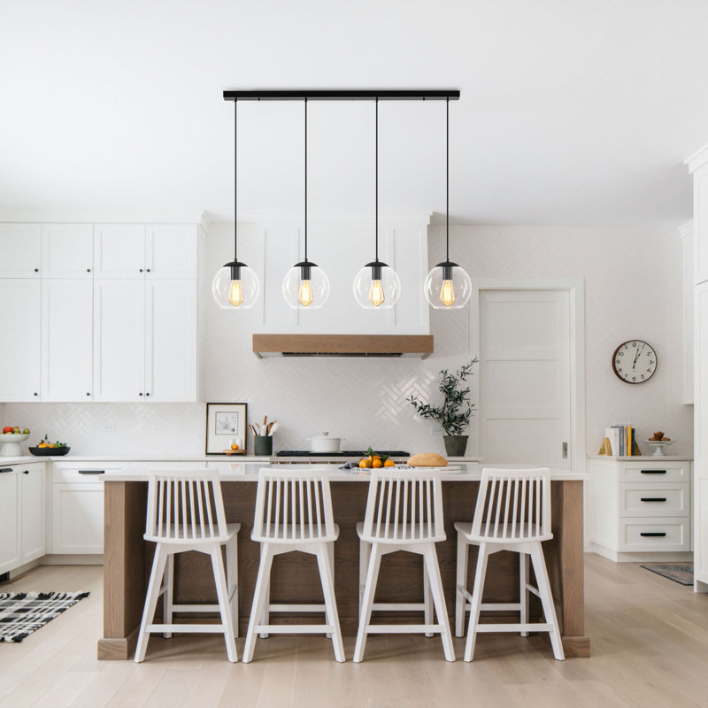Kitchen Island Pendant, 4 Lights