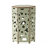 Iron Accent Tables, Antique , Intricate Design, No Assembly, 12.34"W X 14.27"D 21.57"H, 9.75 Lb, 2 Elegant With Pattern, 21.57"H 14.27"D, Two Tables-1825170983