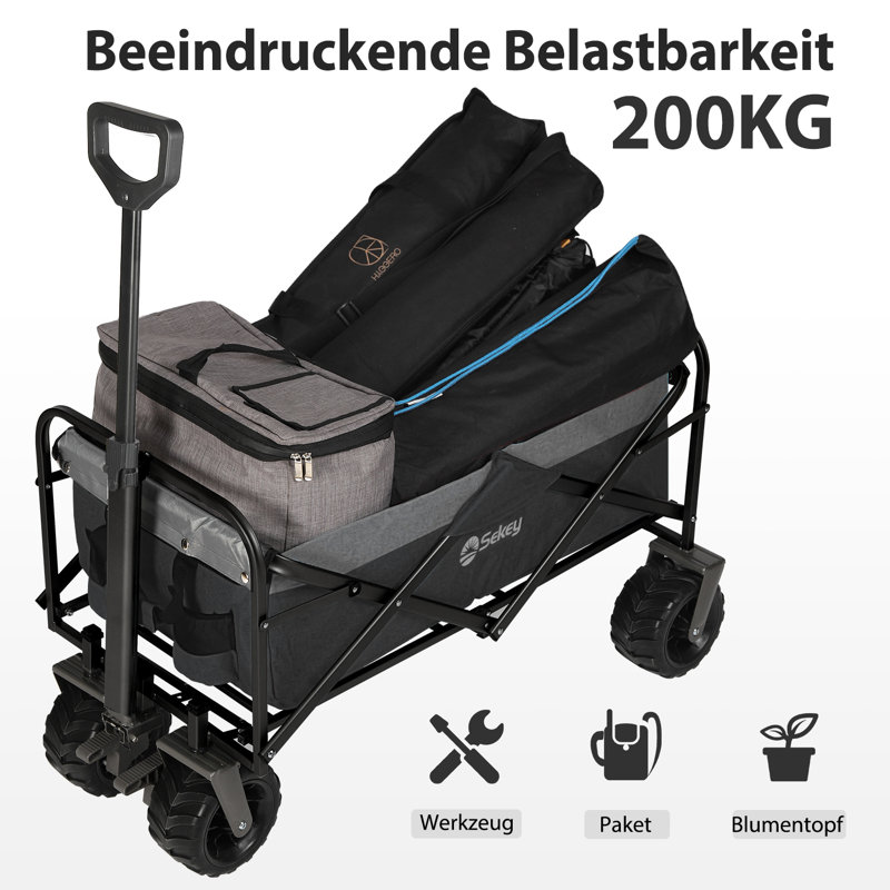 Transportwagen, Black/Grey