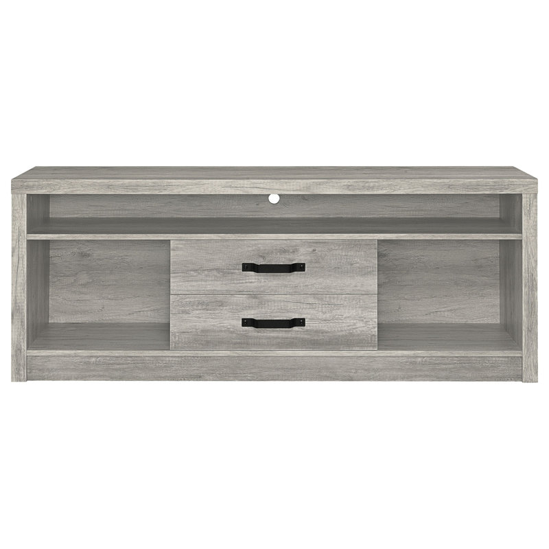 Driftwood 2-Drawer Engineered Wood TV Stand