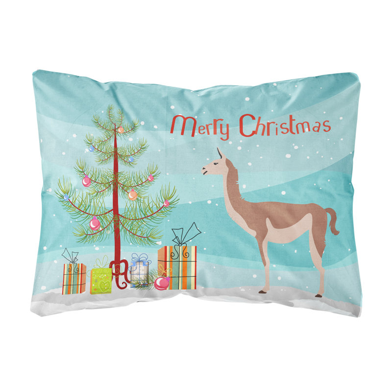  Coussin décoratif intérieur / extérieur Guanaco Christmas