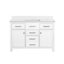 Meuble-lavabo autoportant avec cadre en bois massif 48 po, 48 po-1257331362