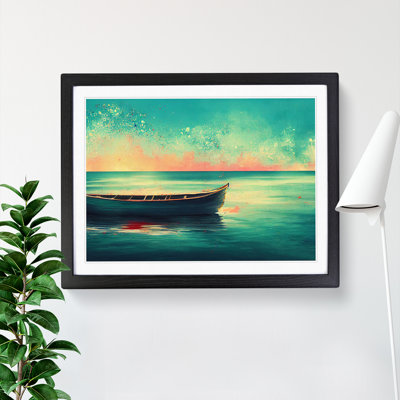 Boat Splashed Vol.3 - Single Picture Frame Painting