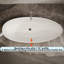 Baignoire autoportante 66,93 "en acrylique