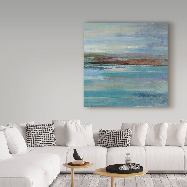 Highland Dunes Northern Shore Square II On Canvas by Silvia Vassileva ...