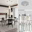 Luminaire suspendu simple en cristal Katey-1667169260