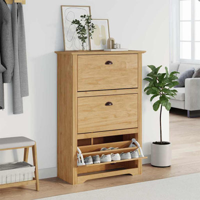 3 Pair Shoe Rack