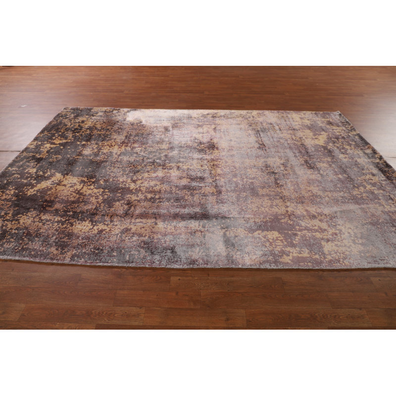 Tapis oriental moderne et abstrait 7 x 10