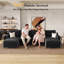  Canapé modulaire de 134 po à 4 sièges avec 4 repose-pieds-2012721570-2014294920