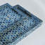 Plateau de service décoratif Gramercy Blue Bone Incrust-1631421694