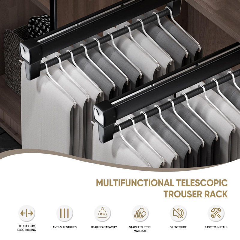 Metal Hanging Organiser, 1cm H x 26cm W x 1cm D